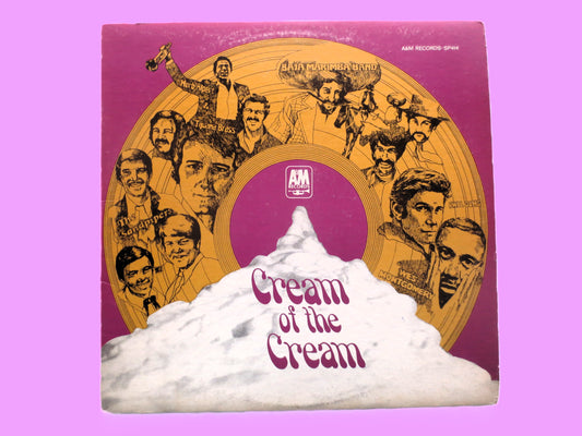 CREAM of the CREAM, Various Artists, Vintage Album, circa 1969 Record, Vinyl Lp