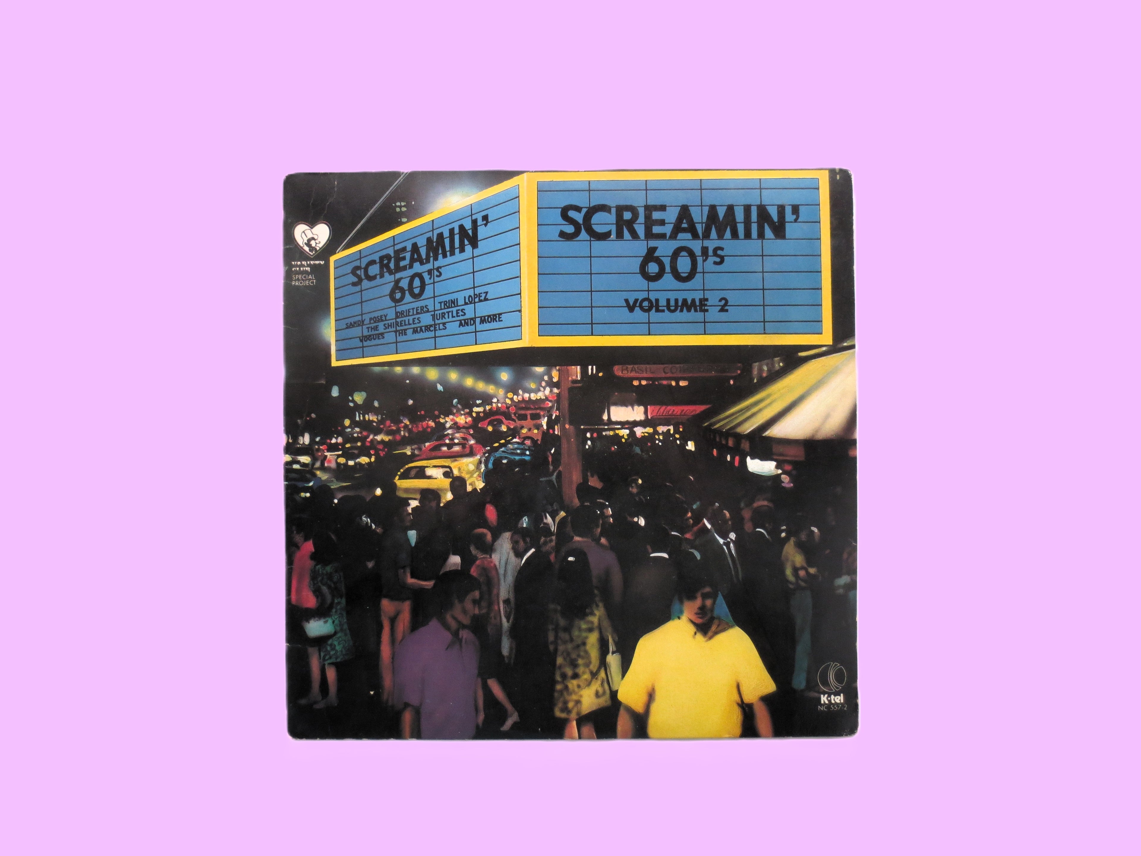 K-Tel – Screamin’ 60s Volume 2 (1984) Vinyl LP