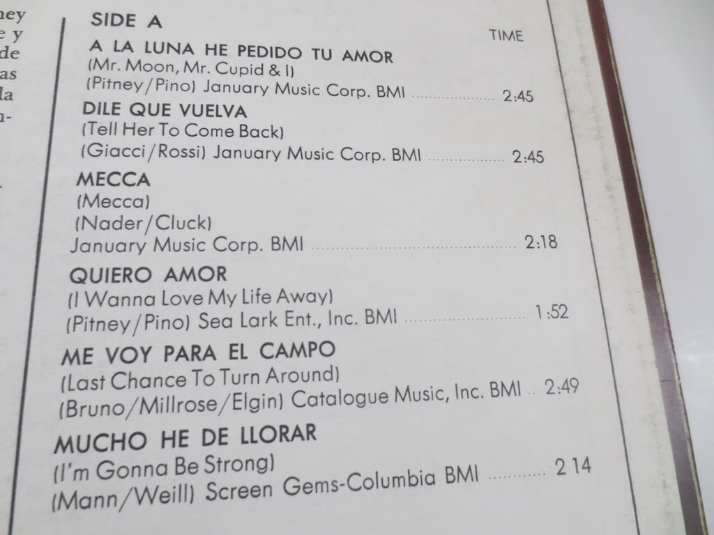 Gene Pitney – Español (1966) Vinyl LP