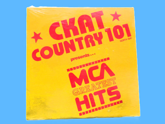 CKAT, Country 101, North Bay, Vintage PROMO Album, Factory SEALED, 1985 Record, Vinyl Lp