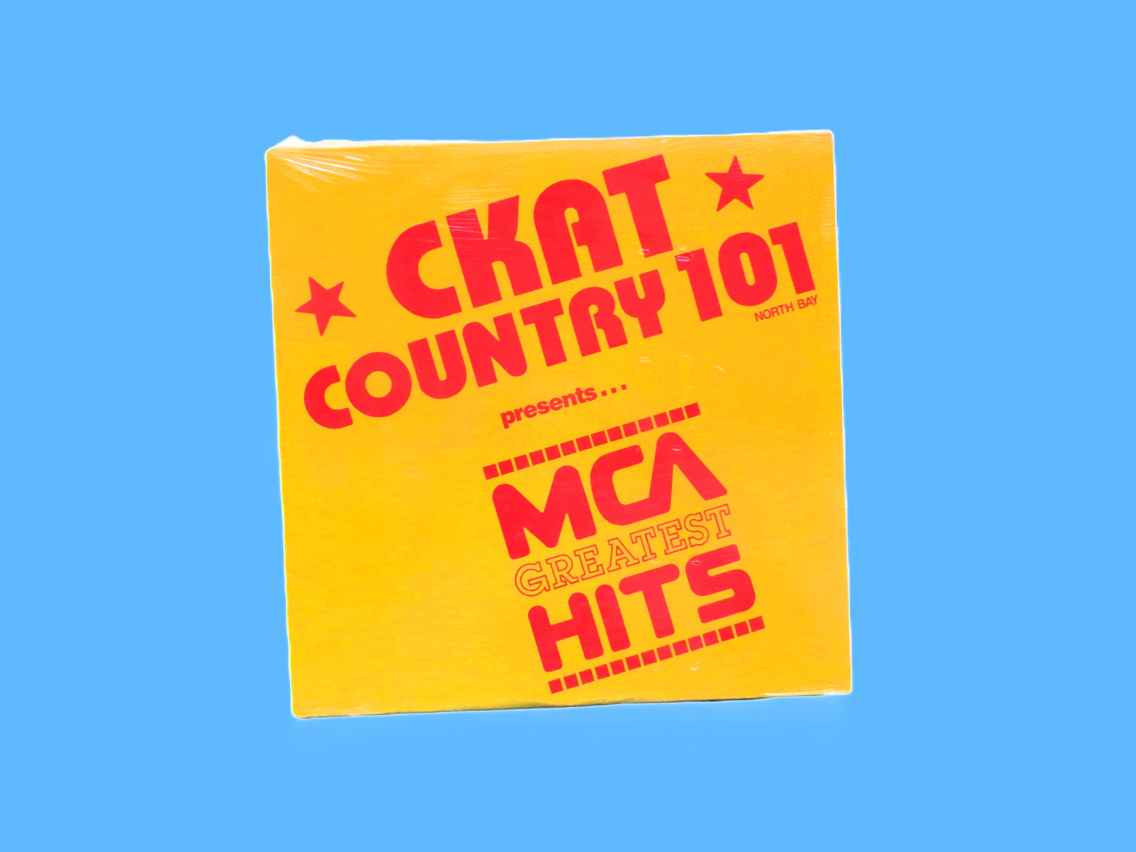 CKAT Country 101 – MCA Greatest Hits Promo (1985) Vinyl LP – Factory Sealed