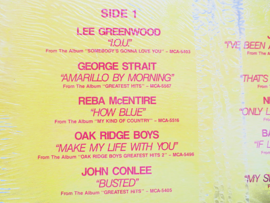 CKAT Country 101 – MCA Greatest Hits Promo (1985) Vinyl LP – Factory Sealed