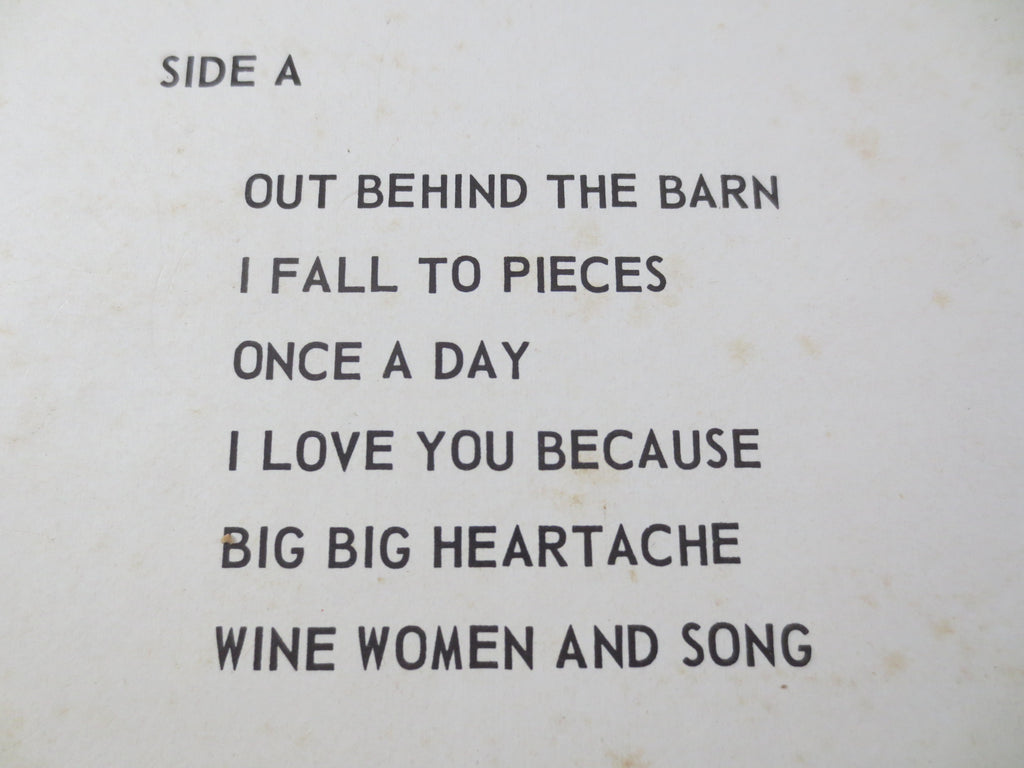 Geri O'Brien – Out Behind the Barn (1959) Vinyl LP
