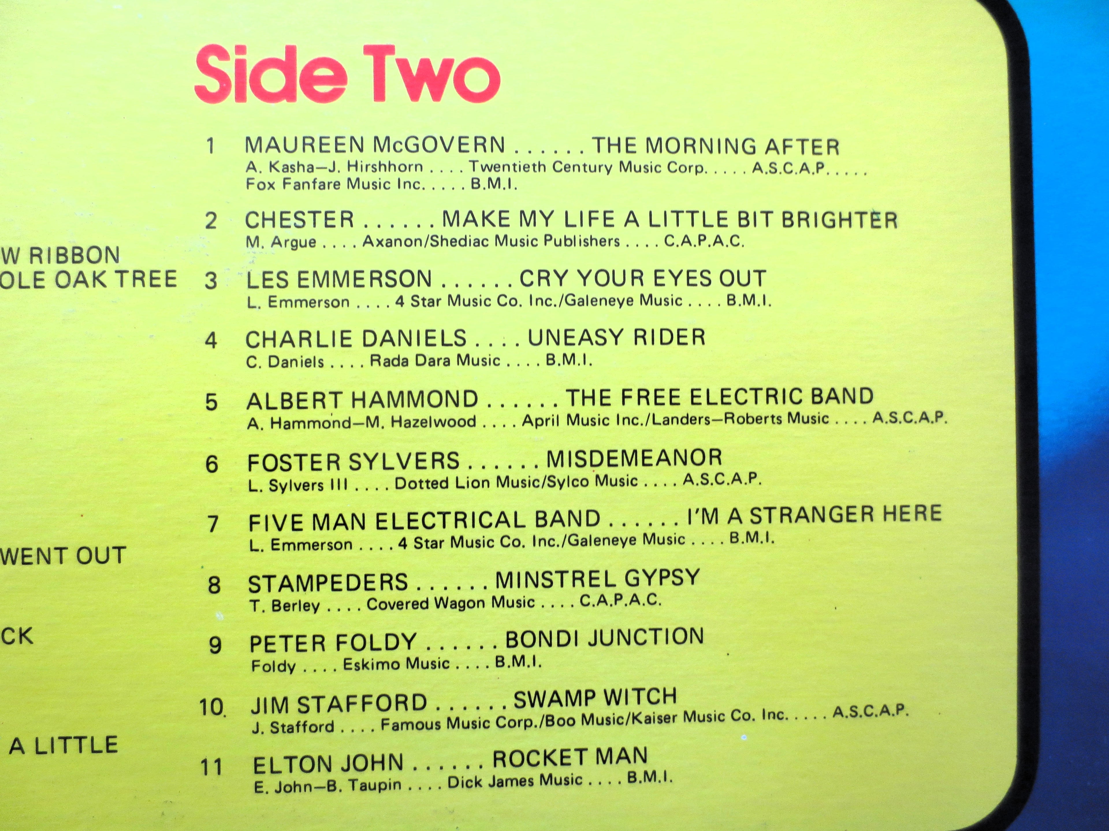 K-Tel – Fantastic 22 Original Hits (1973) Vinyl LP