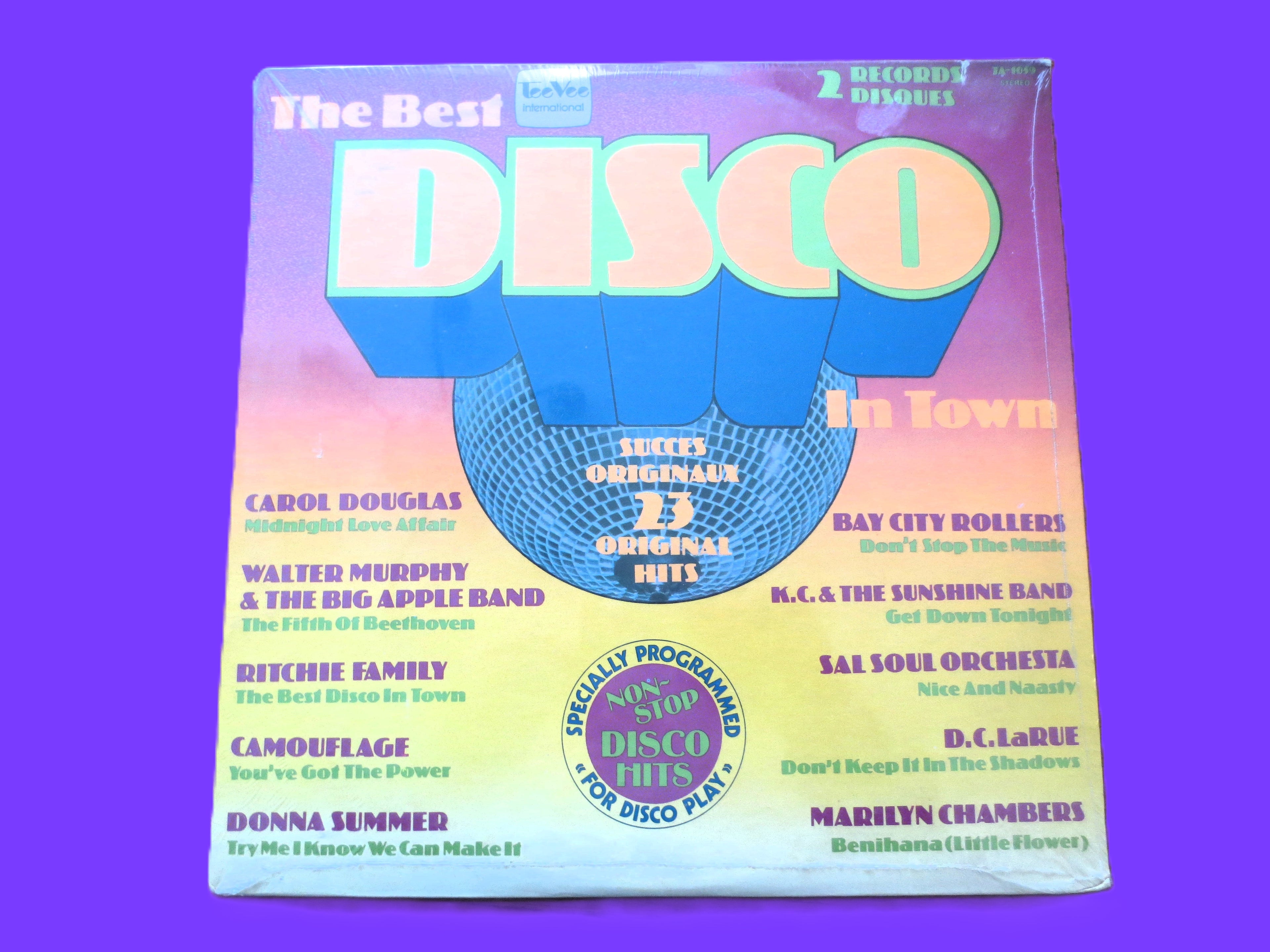 The Best Disco in Town – Tee Vee Records (1977) Vinyl 2xLP — Factory Sealed