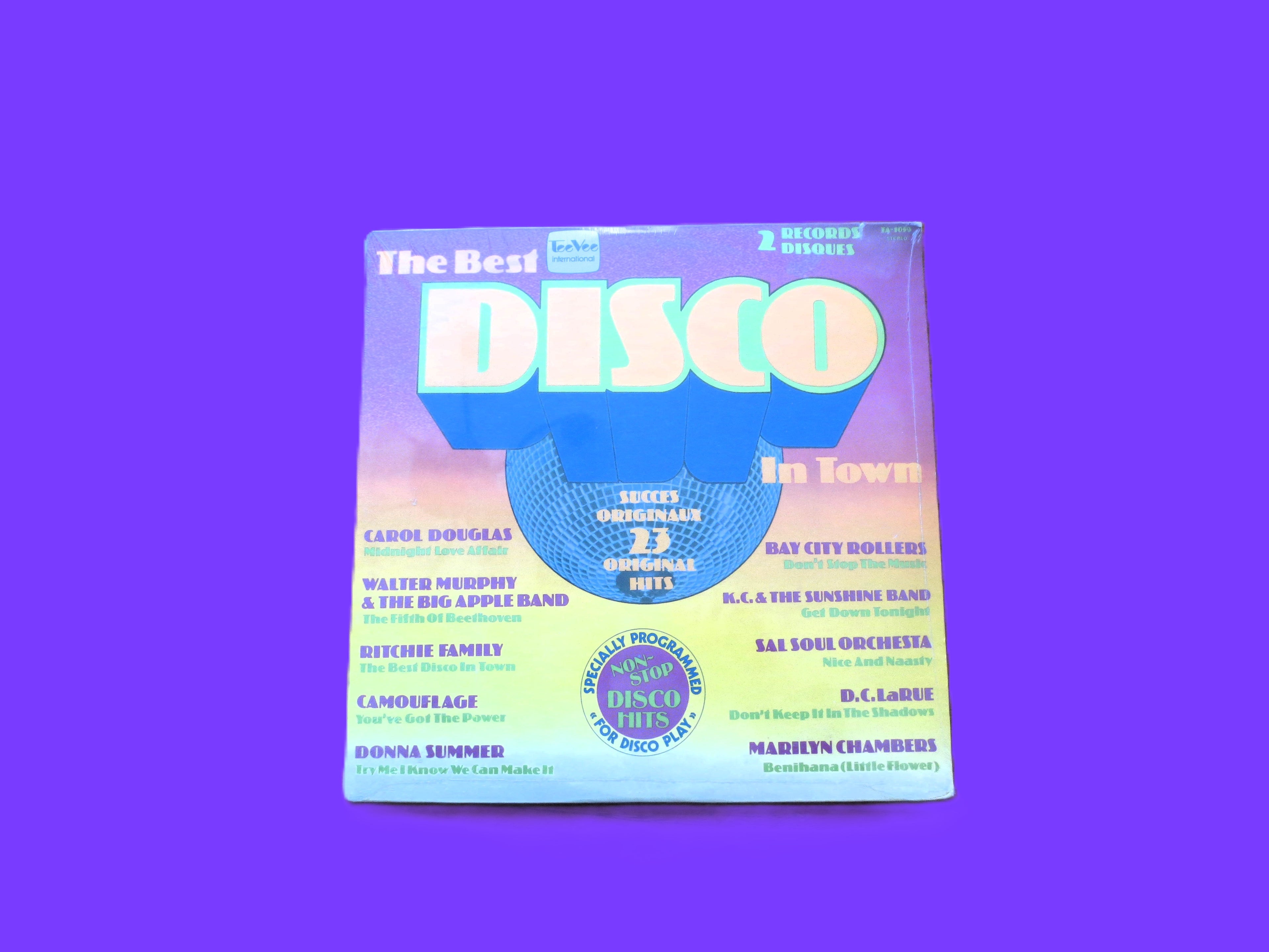 The Best Disco in Town – Tee Vee Records (1977) Vinyl 2xLP — Factory Sealed