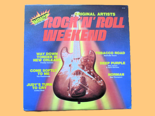 ROCK 'N' ROLL Weekend, Vintage Album, 1979 Record, Vinyl Lp