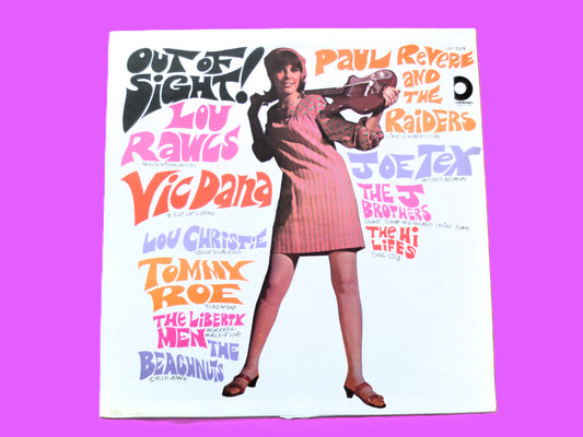 OUT of SIGHT, Vintage Album, 1967 Record, Vinyl Lp