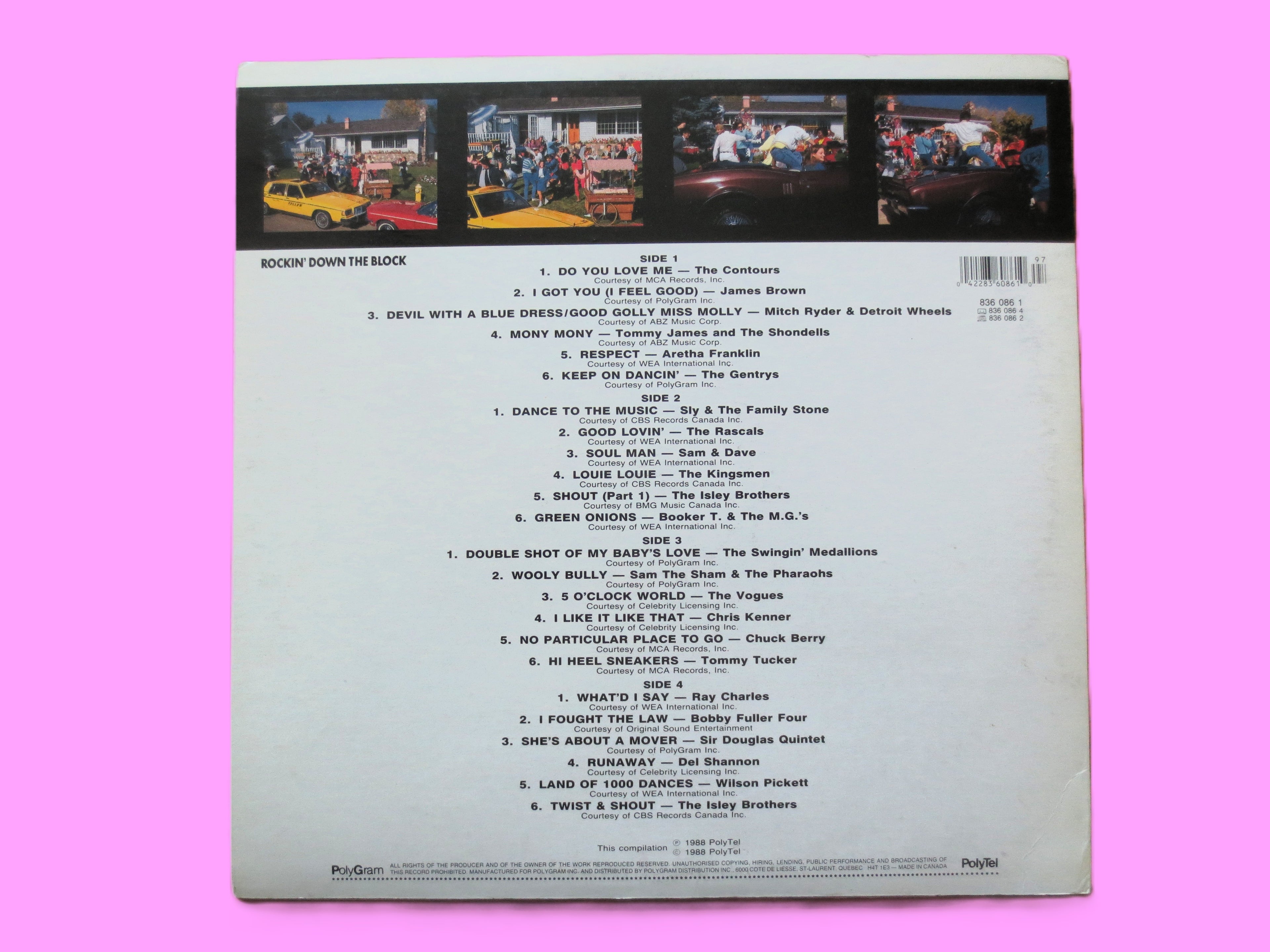 Rockin’ Down the Block – PolyGram Records (1988) Vinyl 2xLP