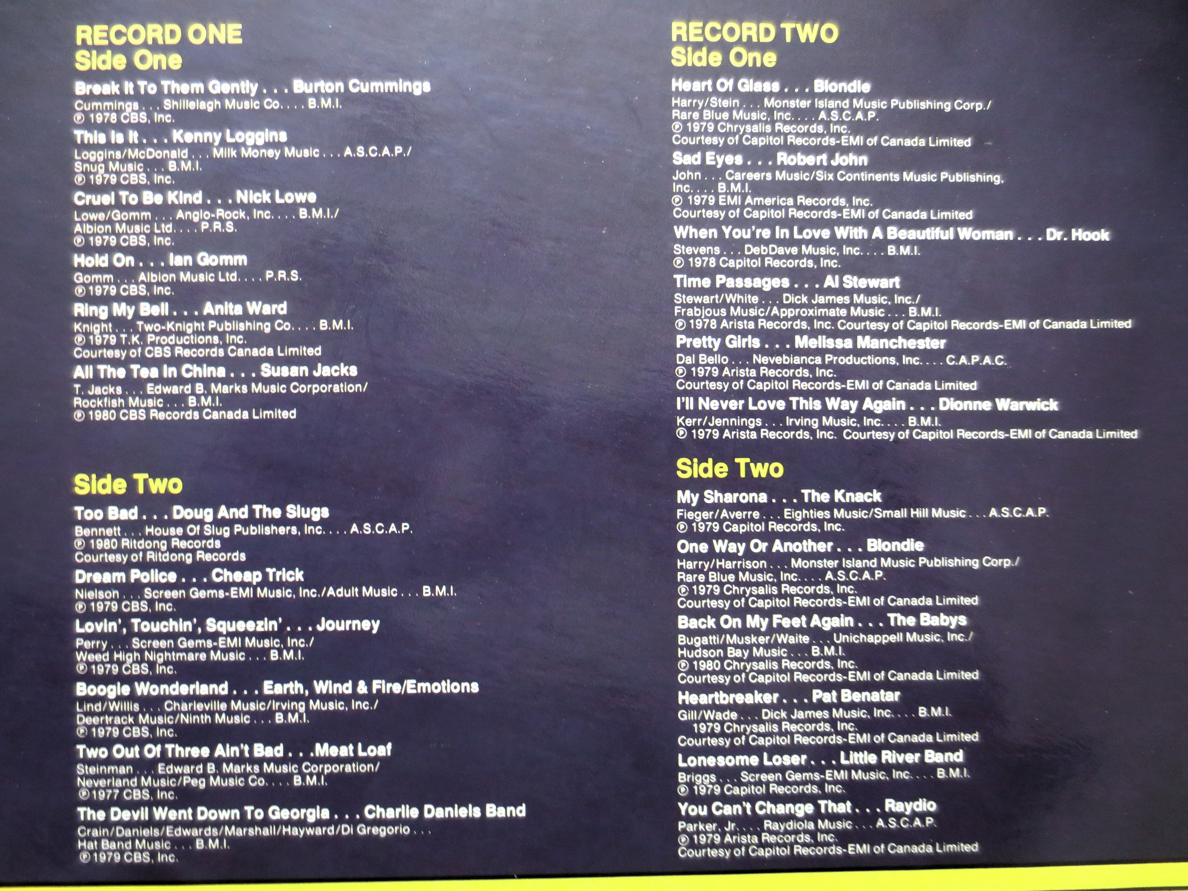 K-Tel – Hitline (1980) Vinyl 2xLP