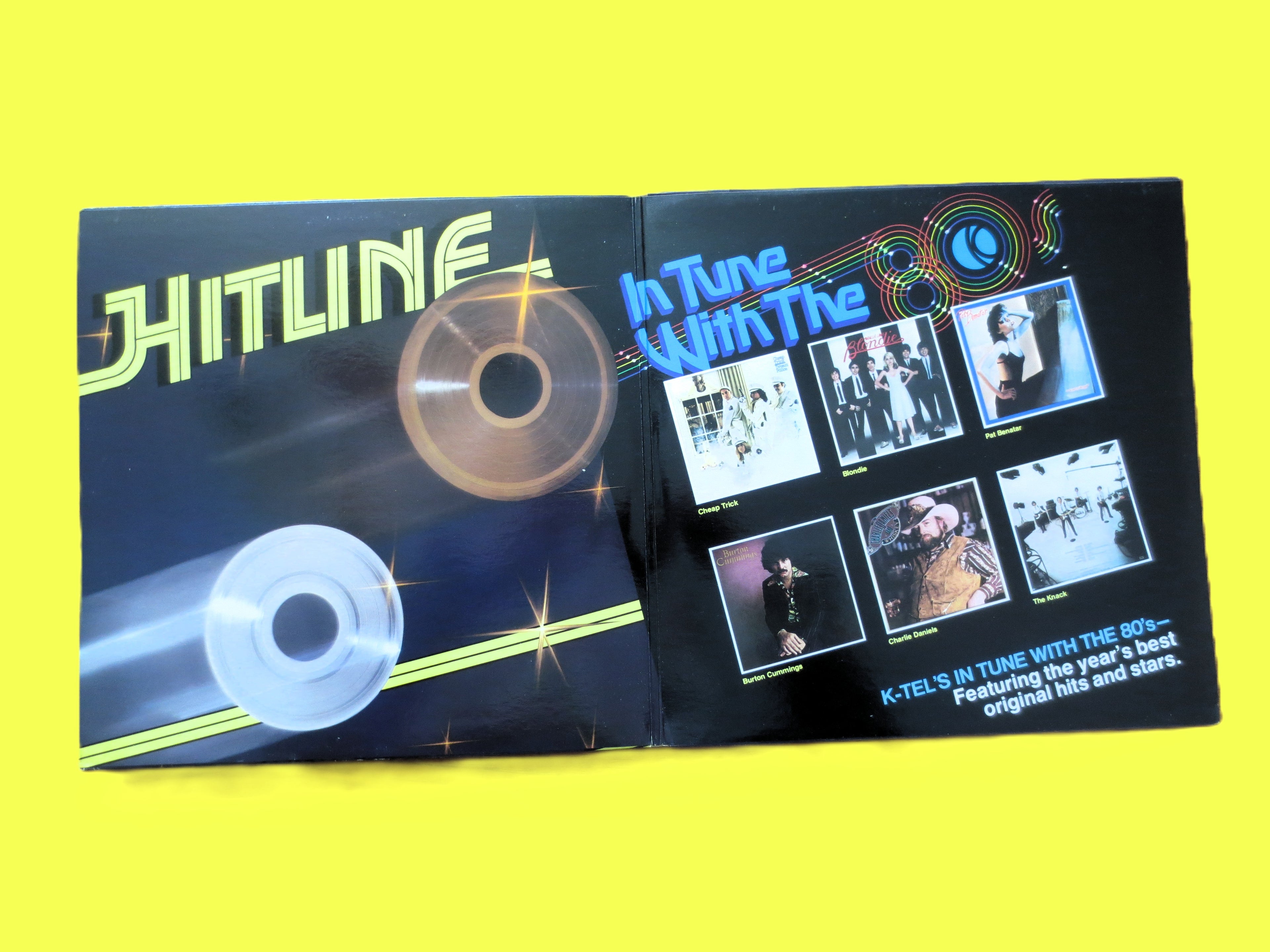 K-Tel – Hitline (1980) Vinyl 2xLP