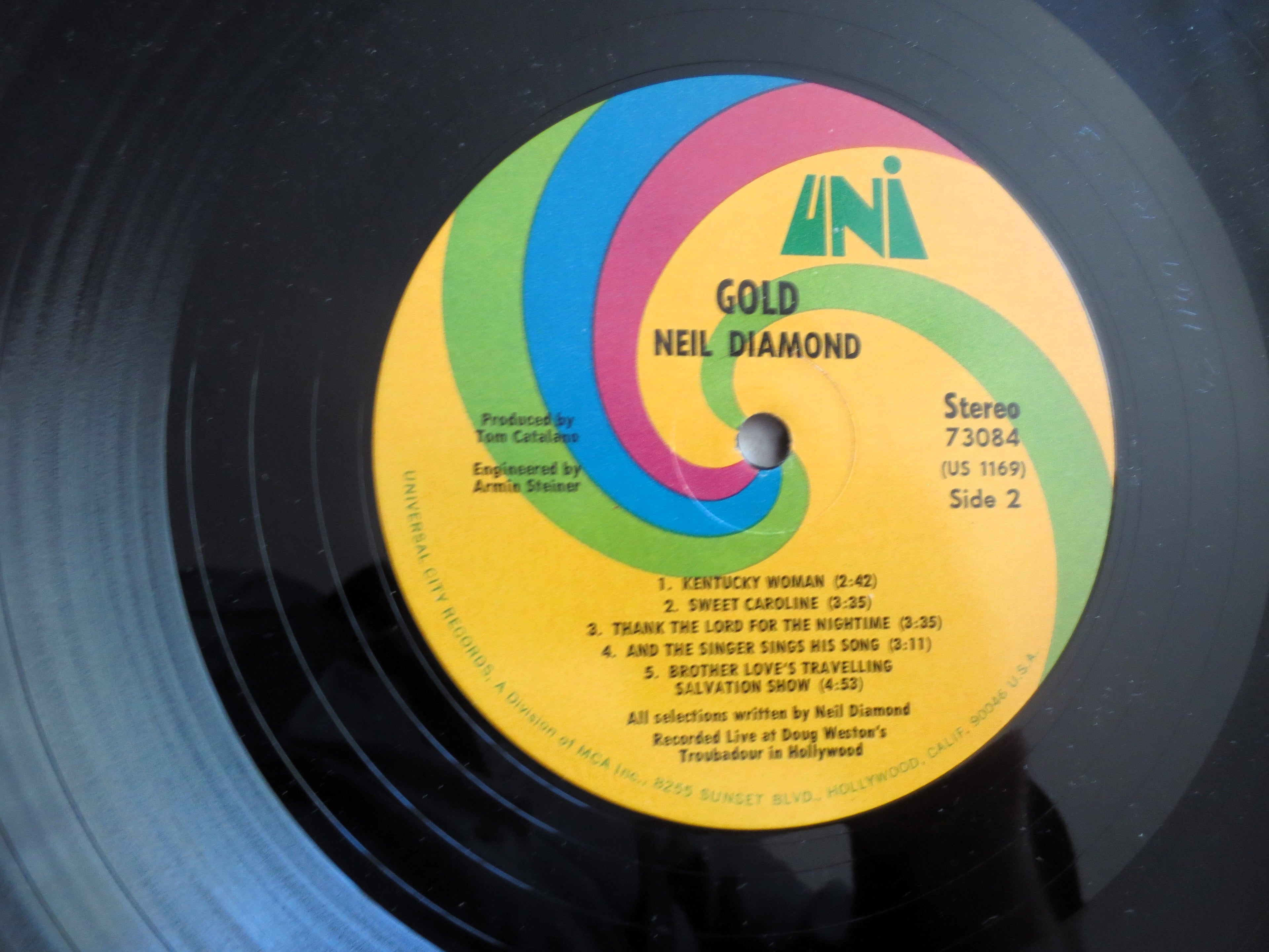 Neil Diamond – Gold (1970) Vinyl LP