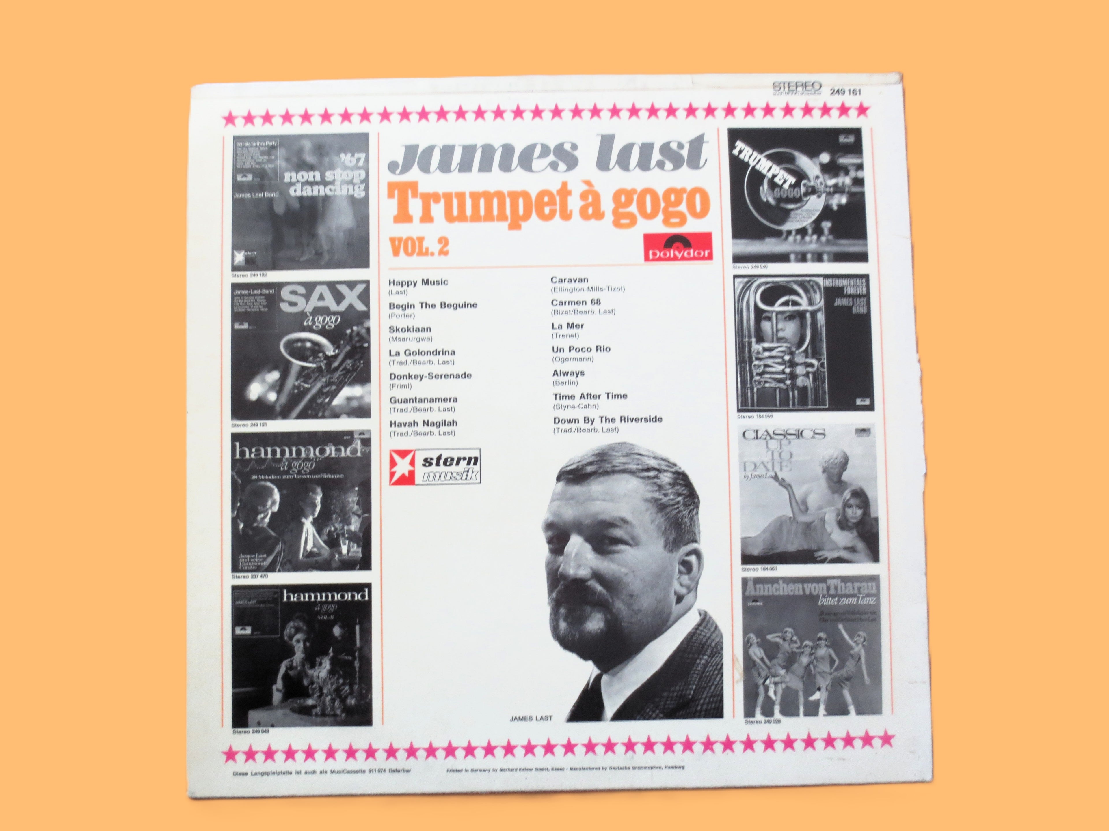 James Last – Trumpet a’GoGo Vol. 2 (1968) Vinyl LP