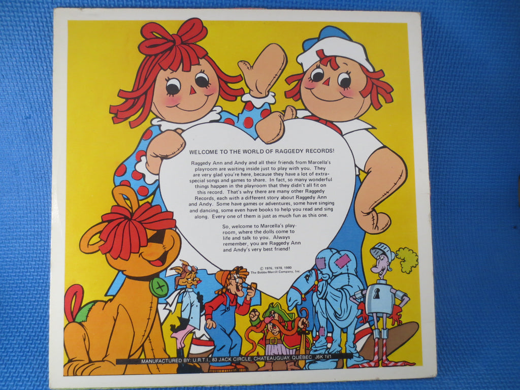 Raggedy Ann and Andy – Christmas Album (1980) Vinyl LP
