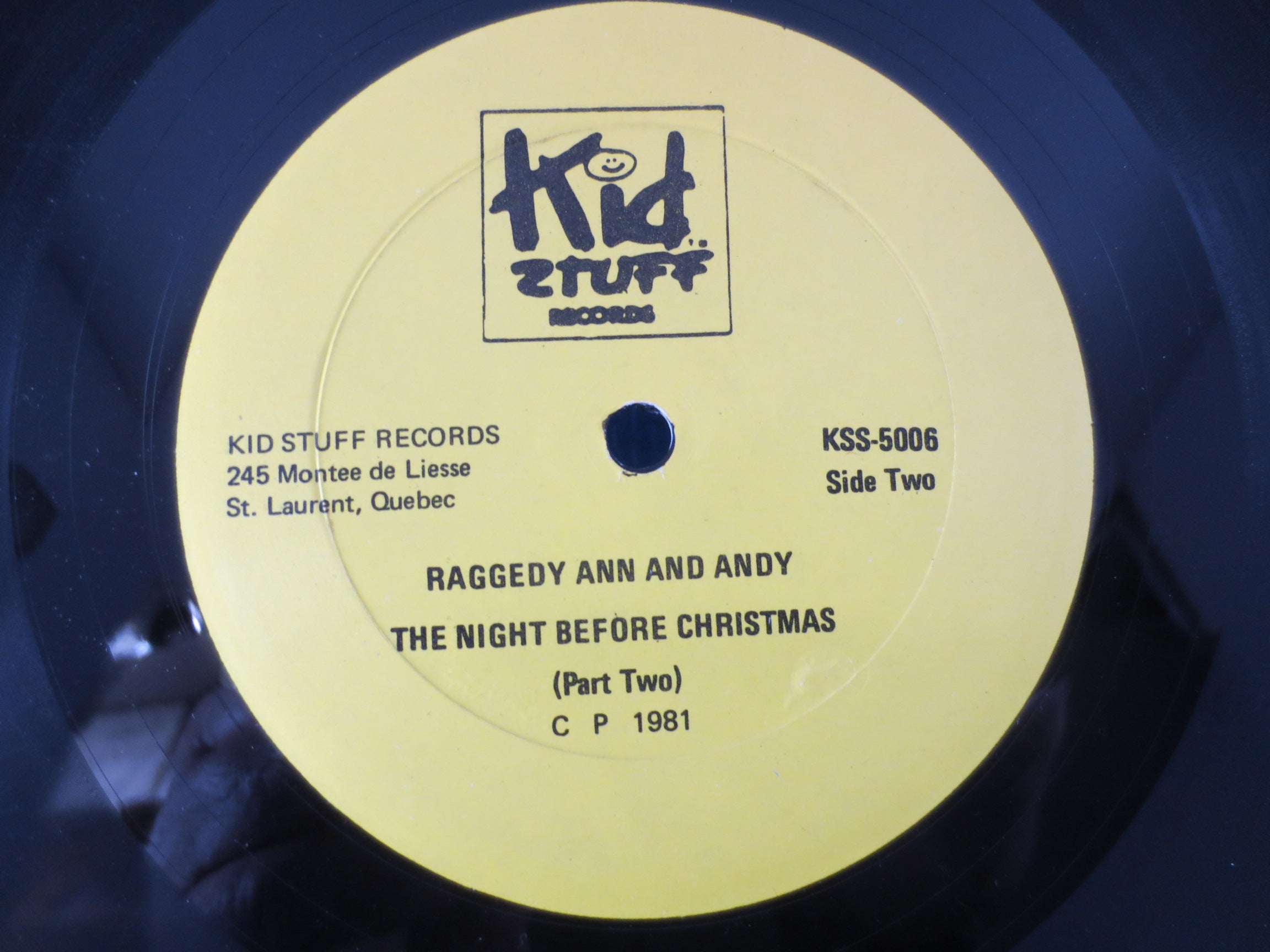 Raggedy Ann and Andy – Christmas Album (1980) Vinyl LP