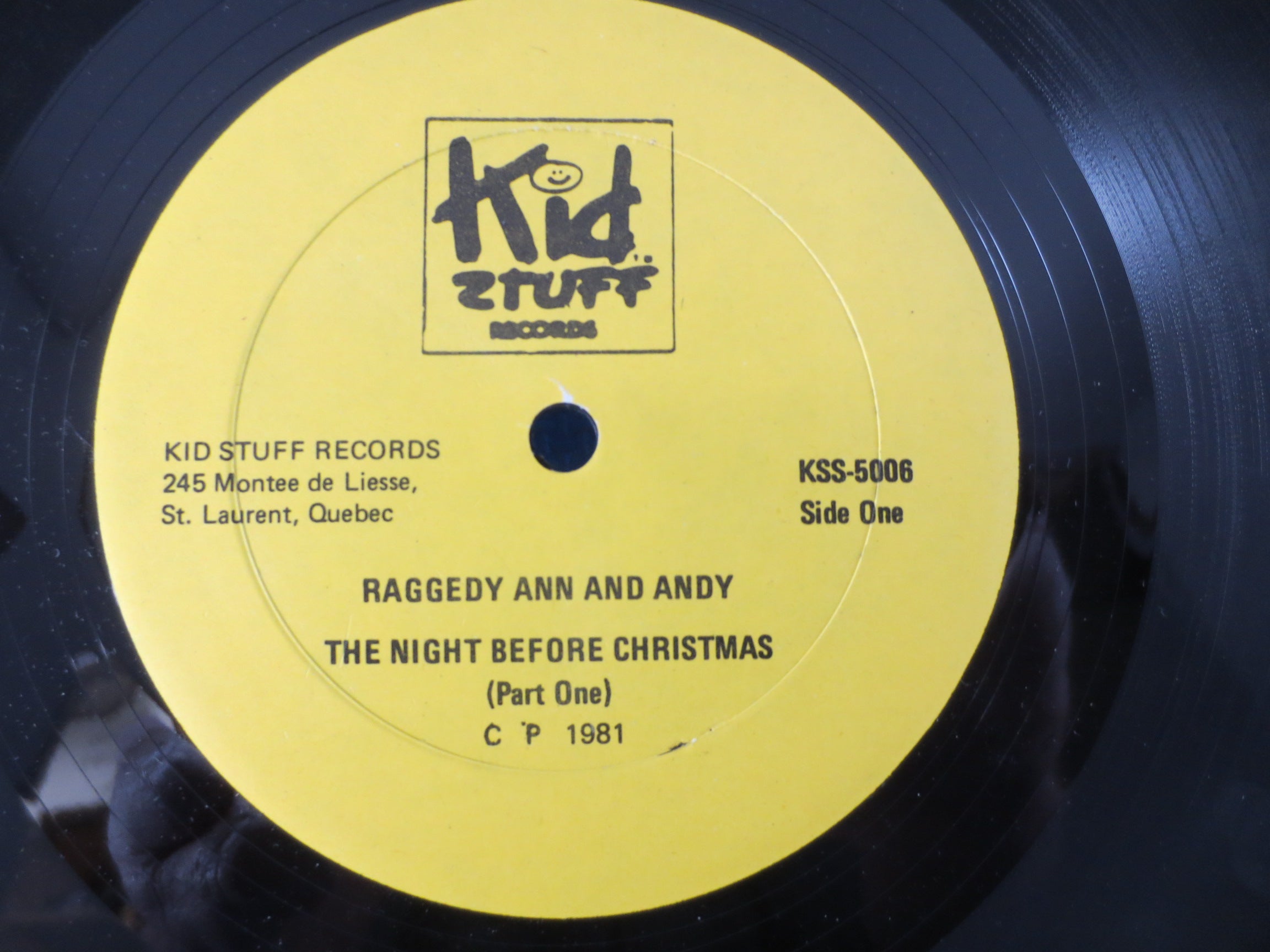 Raggedy Ann and Andy – Christmas Album (1980) Vinyl LP