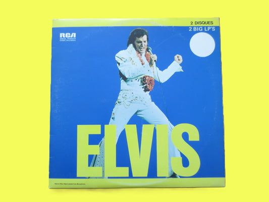 ELVIS PRESLEY, DOUBLE Album, Vintage Album, 1973 Record, Vinyl Lp
