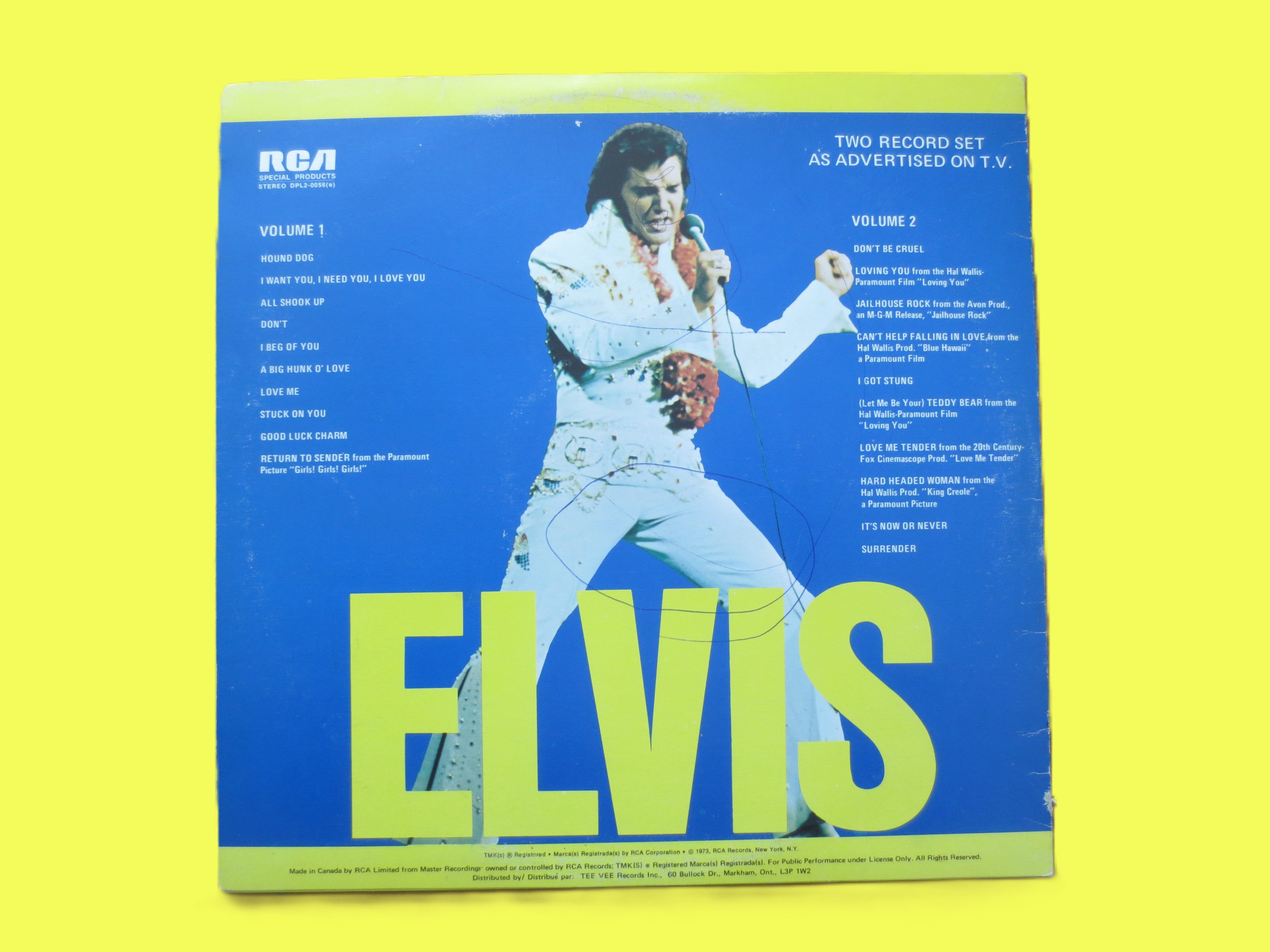 Elvis Presley – Elvis Presley (1973) Vinyl 2xLP