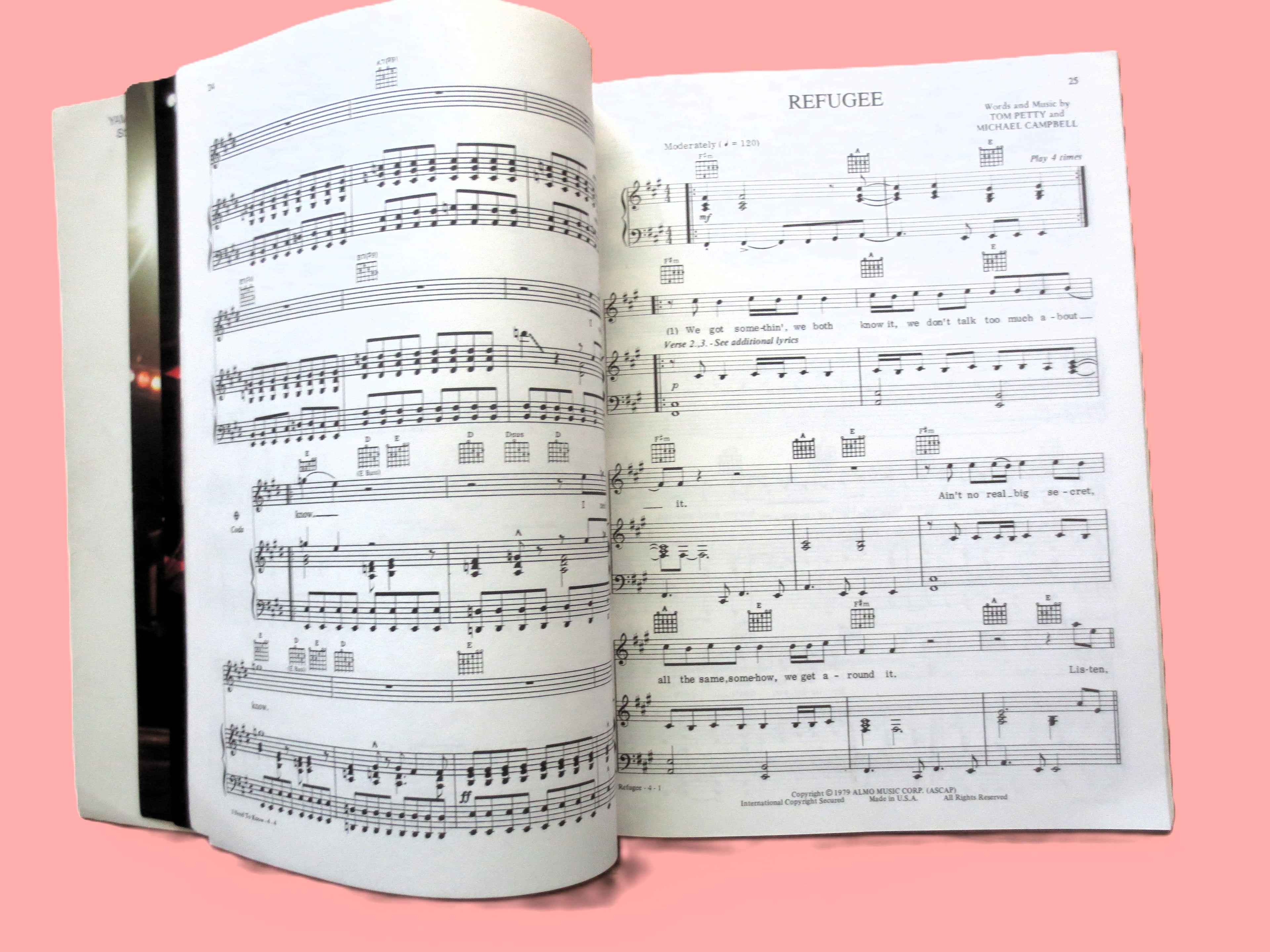 Tom Petty and the Heartbreakers – Greatest Hits Sheet Music Book (1994)