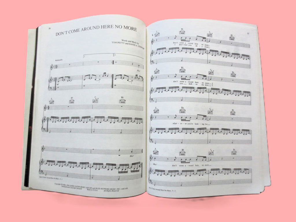 Tom Petty and the Heartbreakers – Greatest Hits Sheet Music Book (1994)