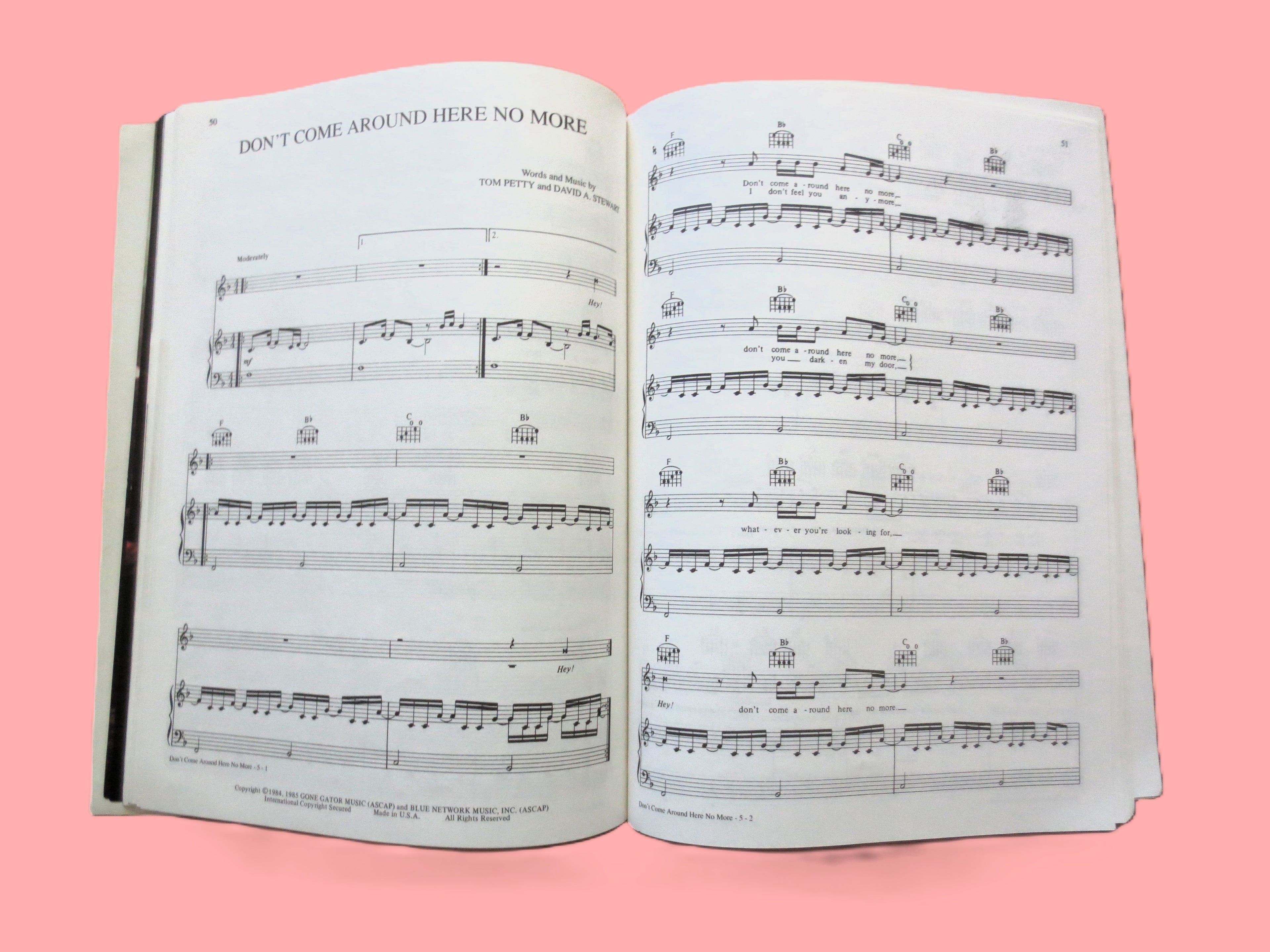 Tom Petty and the Heartbreakers – Greatest Hits Sheet Music Book (1994)