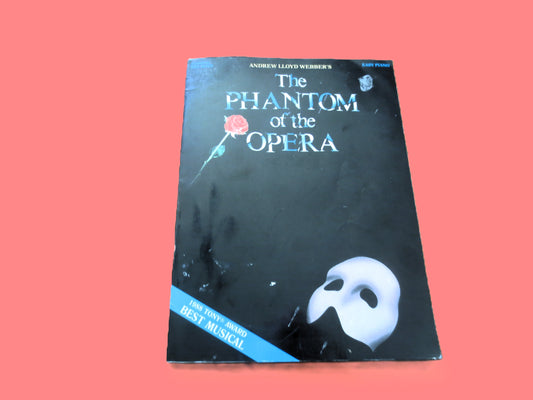 The PHANTOM of the OPERA, Sheet Music Book, 1988 Songbook