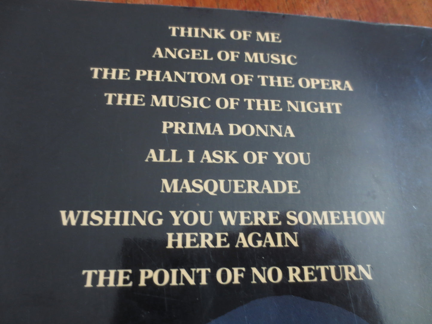 The PHANTOM of the OPERA, Sheet Music Book, 1988 Songbook