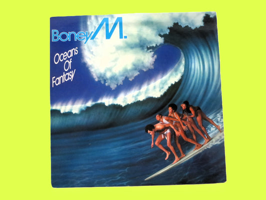 BONEY M, Oceans of Fantasy, Disco Music, Vintage Album, 1979 Record, Vinyl Lp