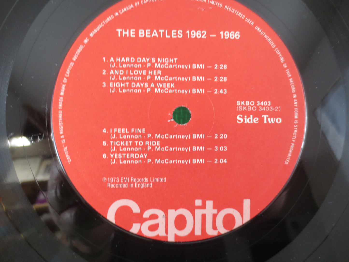 The BEATLES, RED ALBUM, 1962 - 1966, The Beatles Record, The Beatles Album, The Beatles Lp, Vinyl Records, Vintage Records, Vinyl Beatles