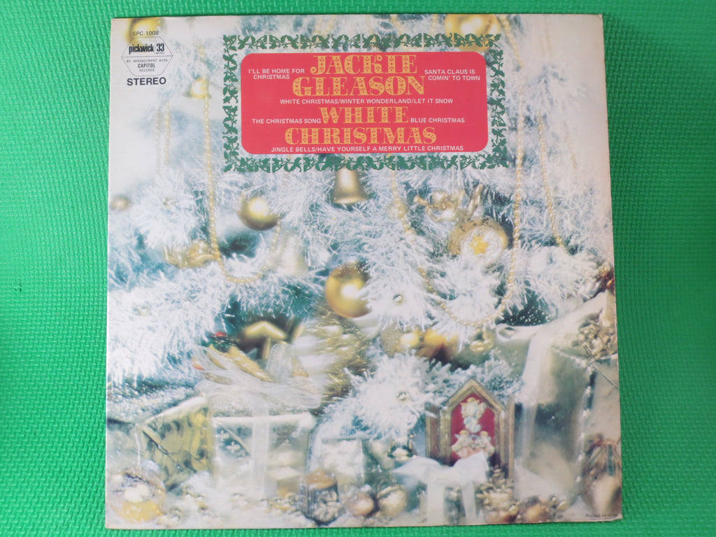 JACKIE GLEASON, White Christmas, Vintage Album, 1963 Record, Vinyl Lp