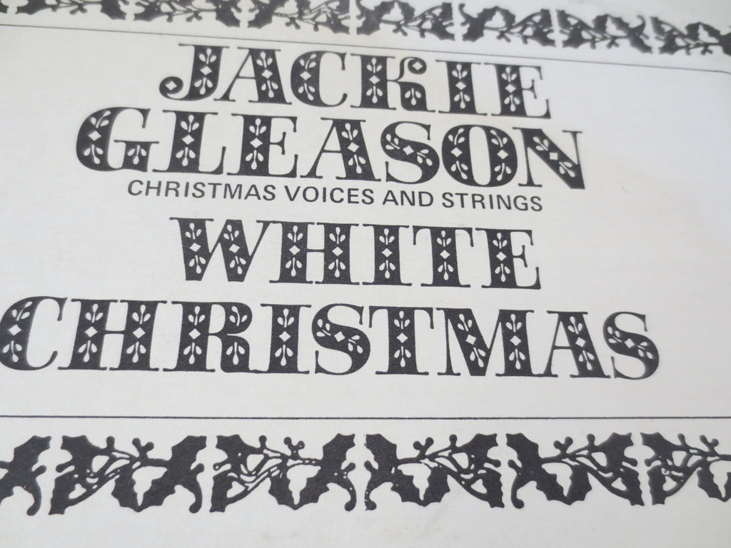 JACKIE GLEASON, White Christmas, Vintage Album, 1963 Record, Vinyl Lp
