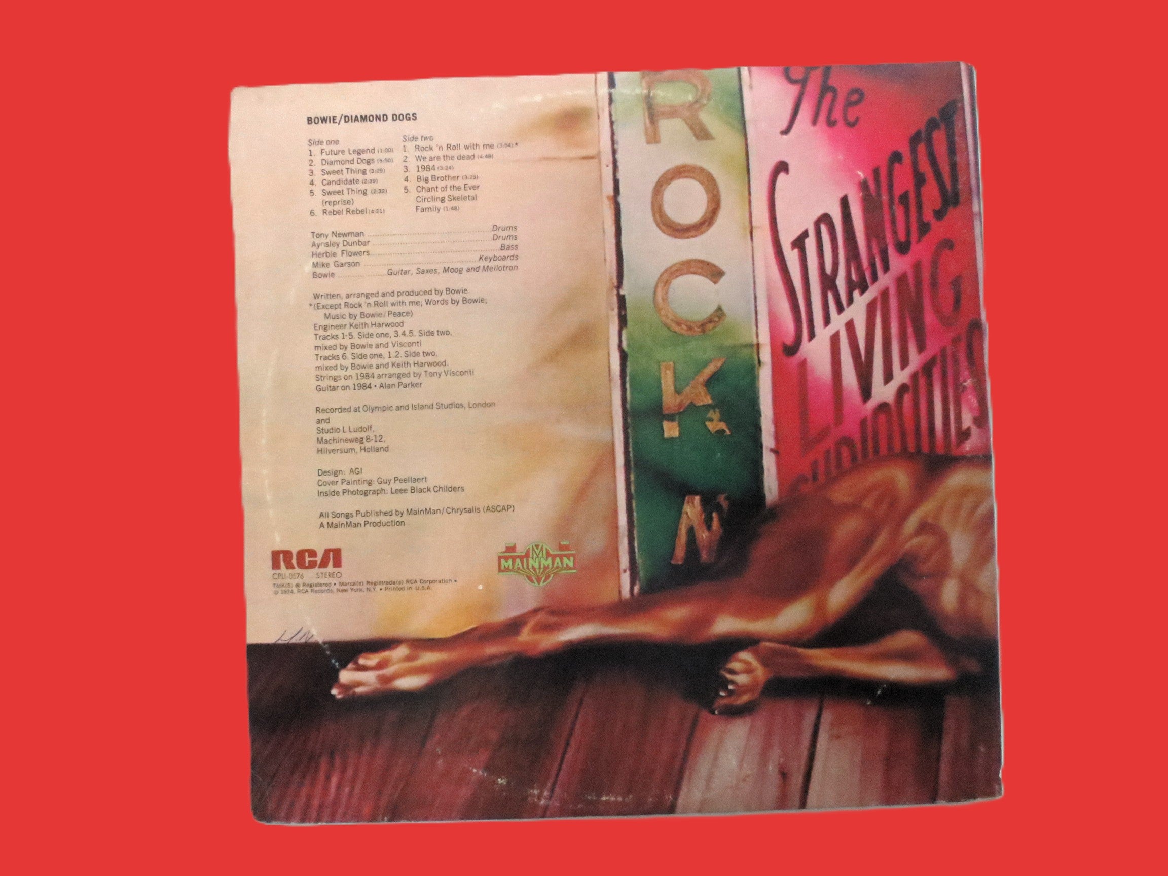 David Bowie – Diamond Dogs (1974) Vinyl LP