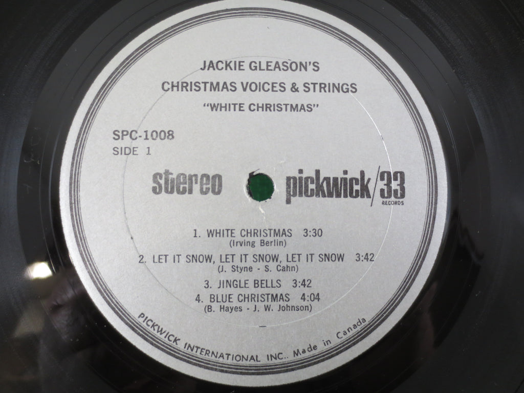JACKIE GLEASON, White Christmas, Vintage Album, 1963 Record, Vinyl Lp