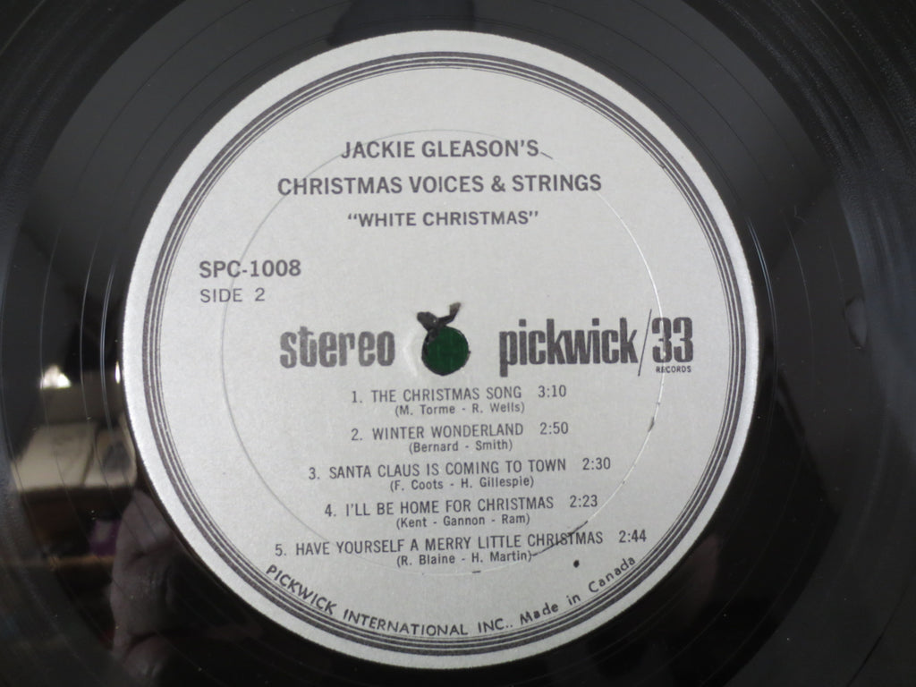 JACKIE GLEASON, White Christmas, Vintage Album, 1963 Record, Vinyl Lp