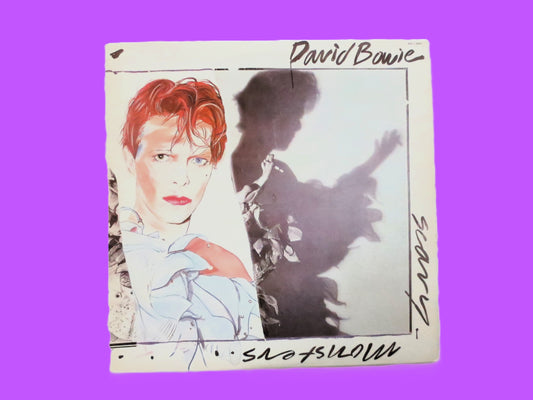 David BOWIE, SCARY MONSTERS, Vintage Album, 1980 Record, Vinyl Lp
