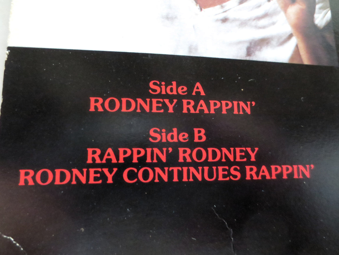 RODNEY DANGERFIELD, Rappin' Rodney, Comedy Album, 1983 Record, Vinyl Lp