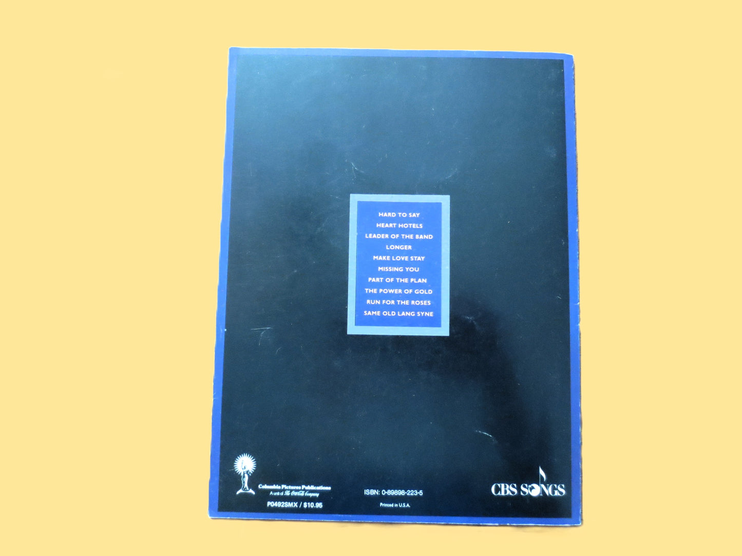 DAN HILL, Greatest Hits, Sheet Music Book, 1982 Songbook
