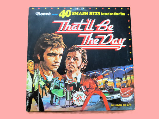 RONCO RECORDS, That'll Be The Day, 2 Discs, Vintage Album, 1973 Record, Vinyl Lp