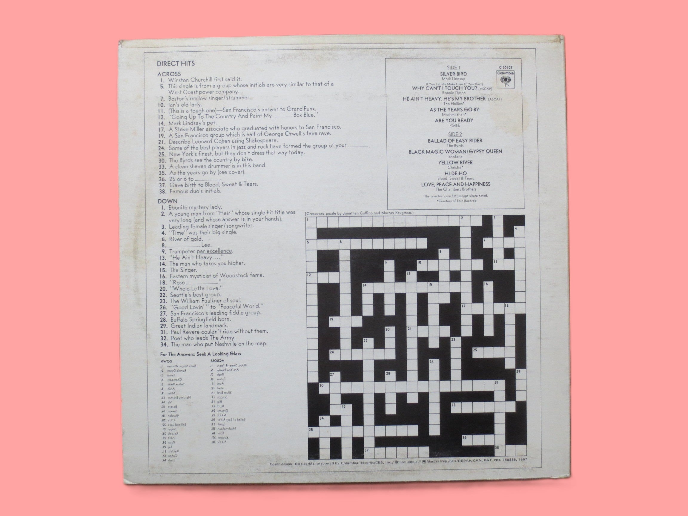Direct Hits – Columbia Records (1971) Vinyl LP