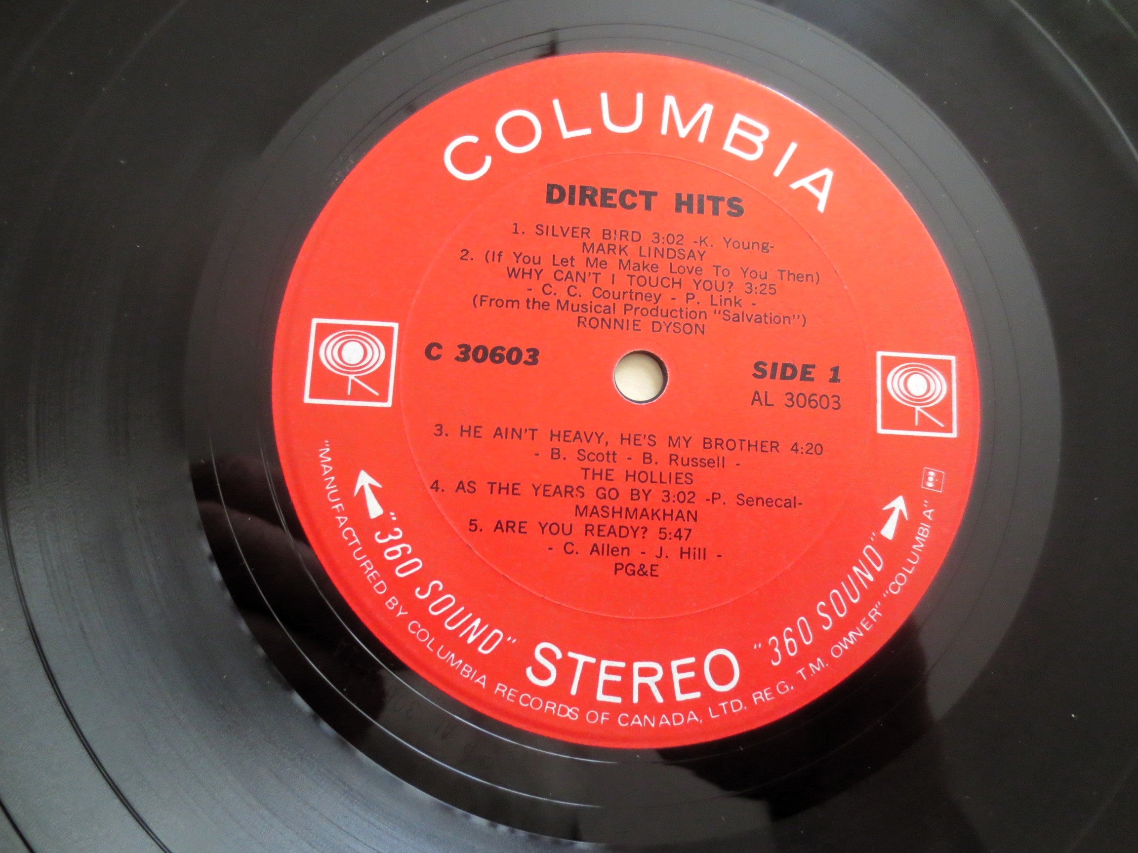 Direct Hits – Columbia Records (1971) Vinyl LP