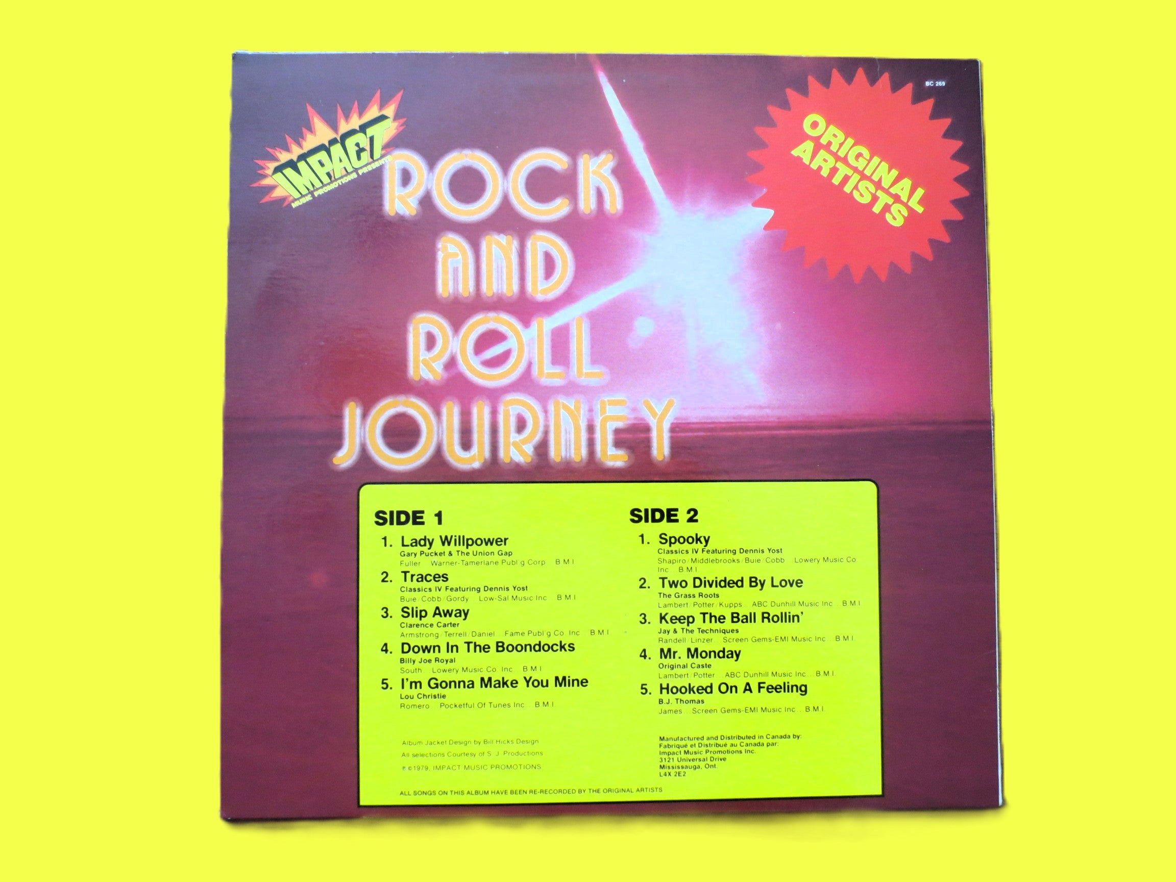 Rock and Roll Journey – Impact Records (1979) Vinyl LP