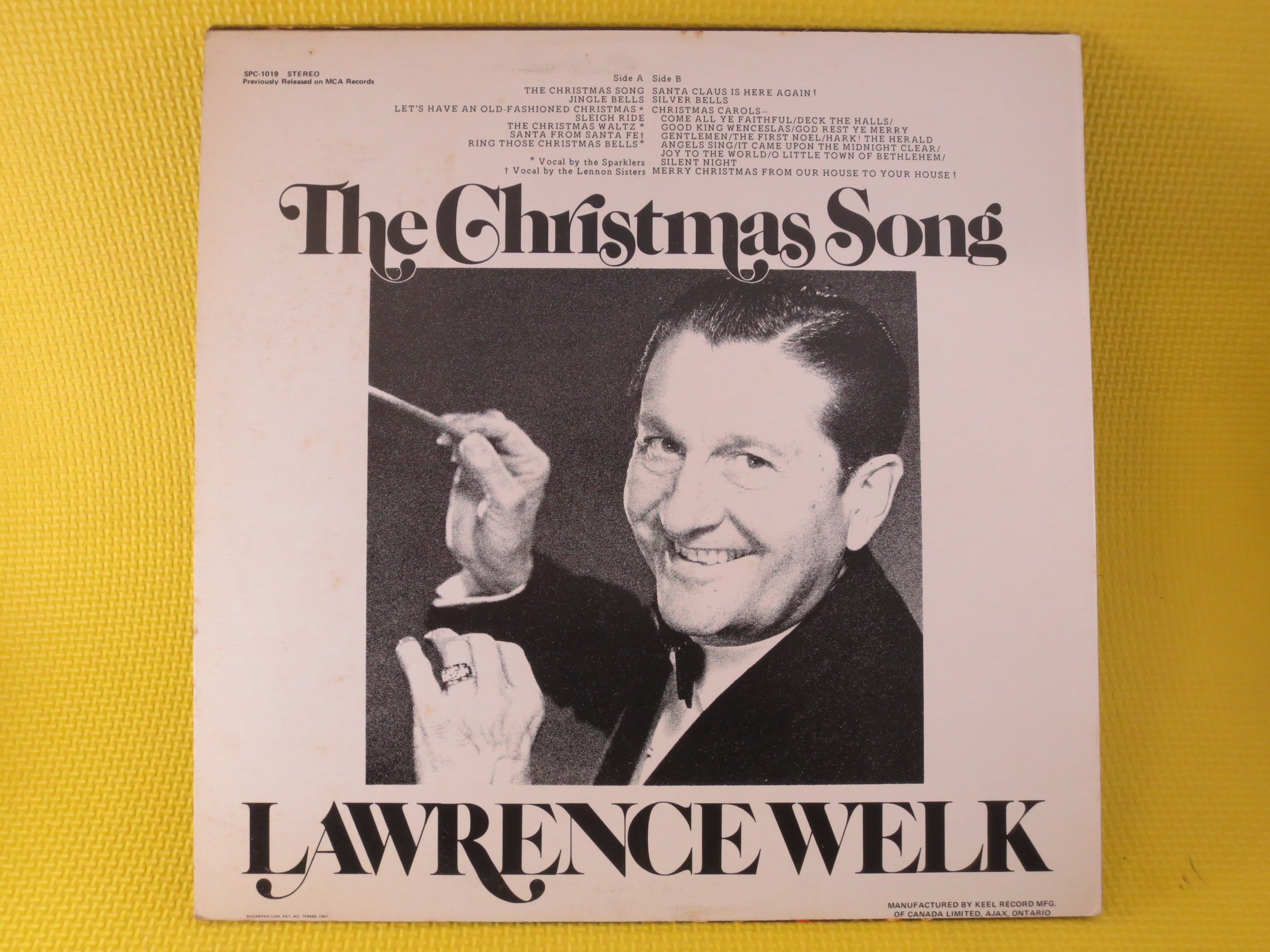 Lawrence Welk – The Christmas Song (1967) Vinyl LP