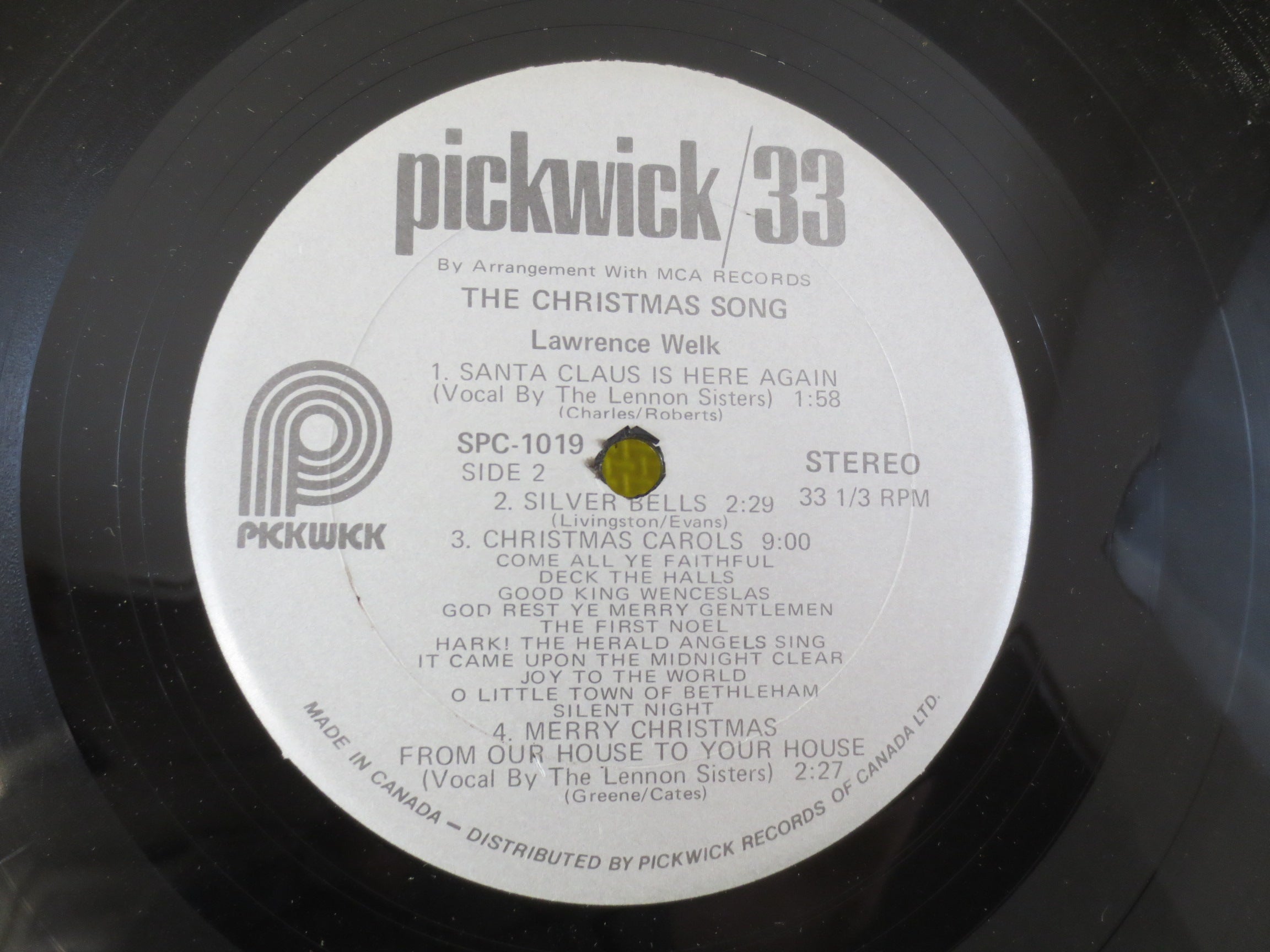 Lawrence Welk – The Christmas Song (1967) Vinyl LP