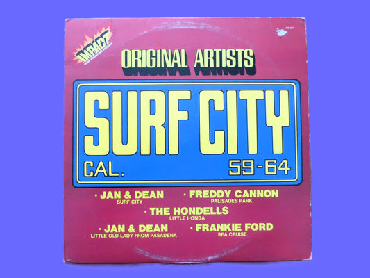 SURF CITY, Impact Records, Vintage Album, 1979 Record, Vinyl Lp