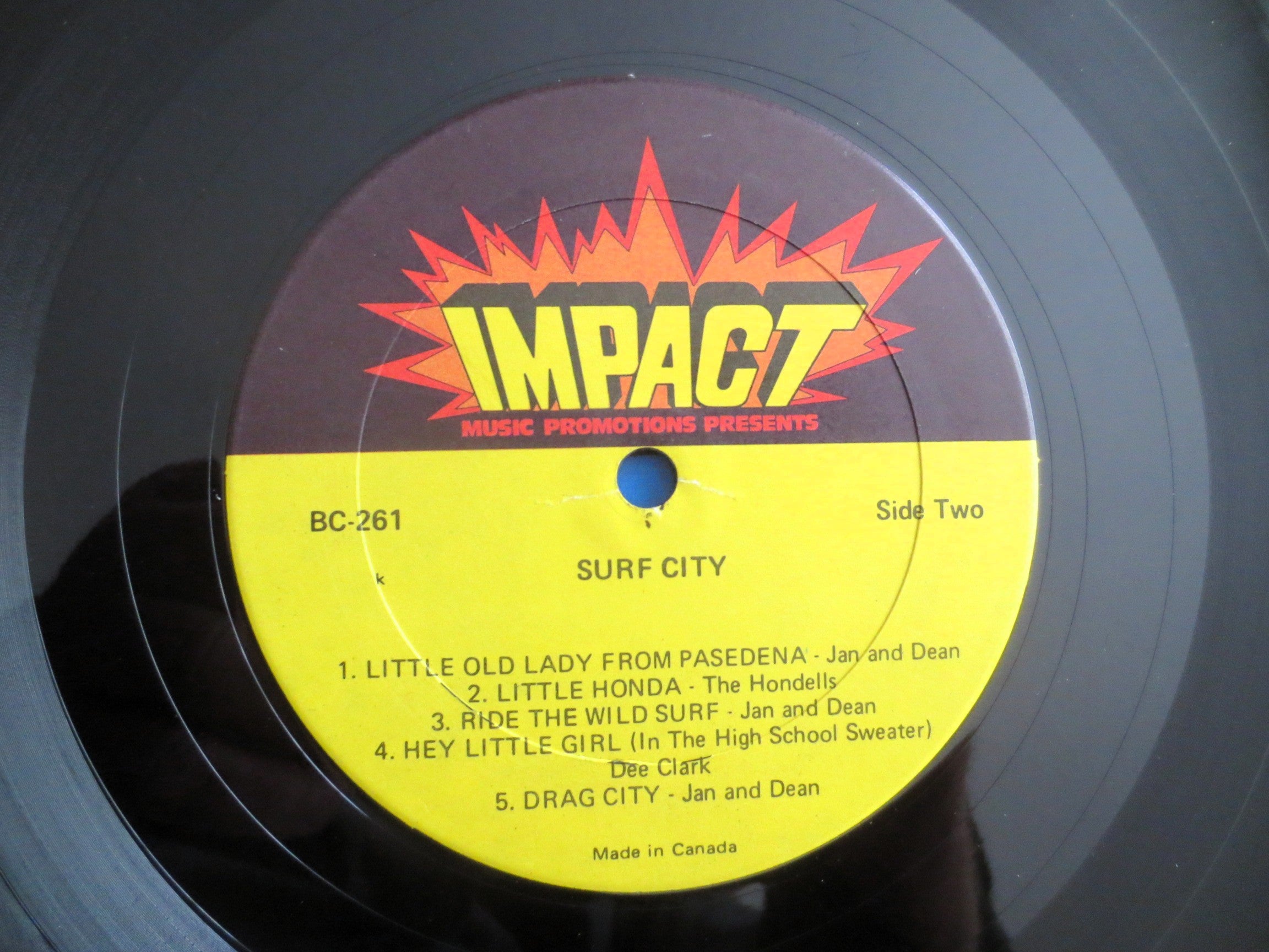 Surf City – Impact Records (1979) Vinyl LP