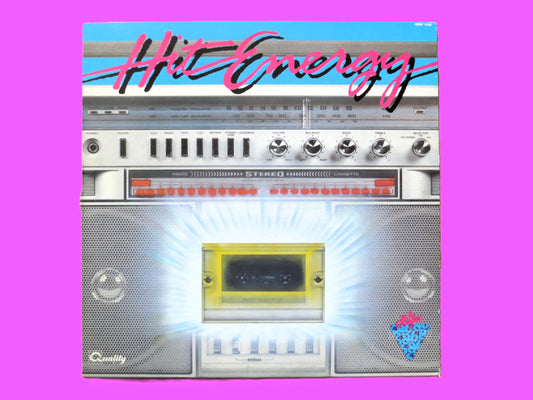 HIT ENERGY, Quality Records, Vintage Album, 1986 Record, Vinyl Lp