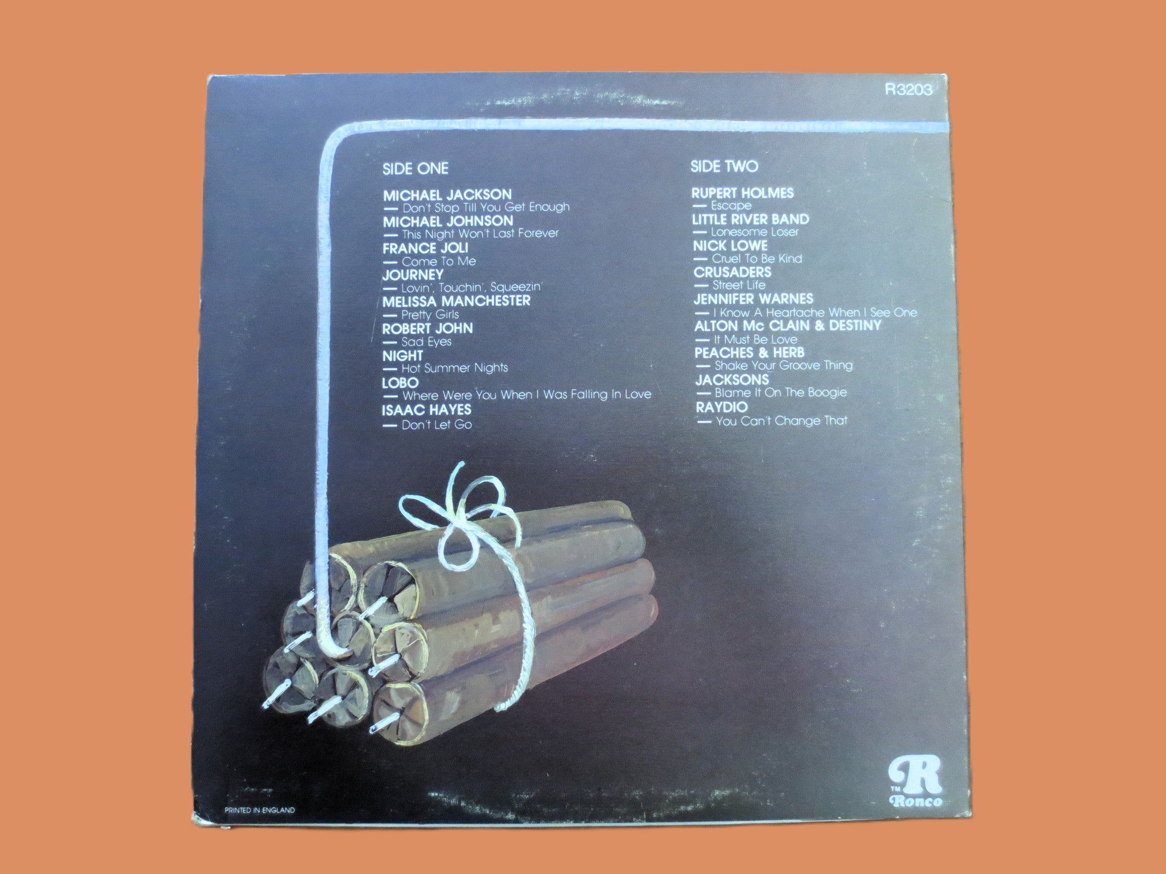 Ronco – Fire Burst (1980) Vinyl LP