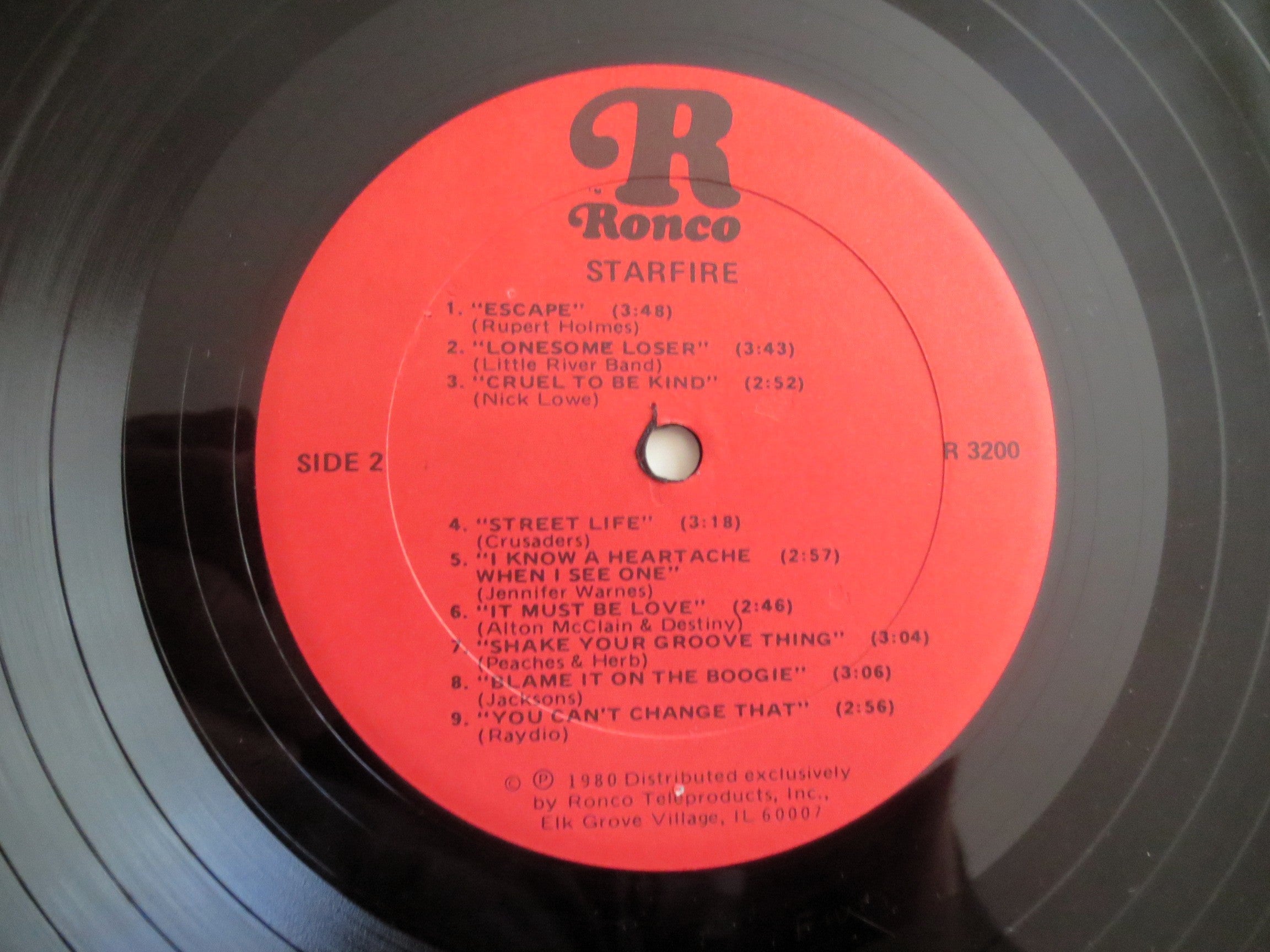 Ronco – Fire Burst (1980) Vinyl LP