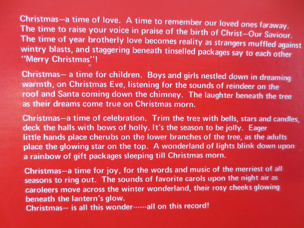 The 100 Voices of Christmas – Silent Night (1973) Vinyl LP