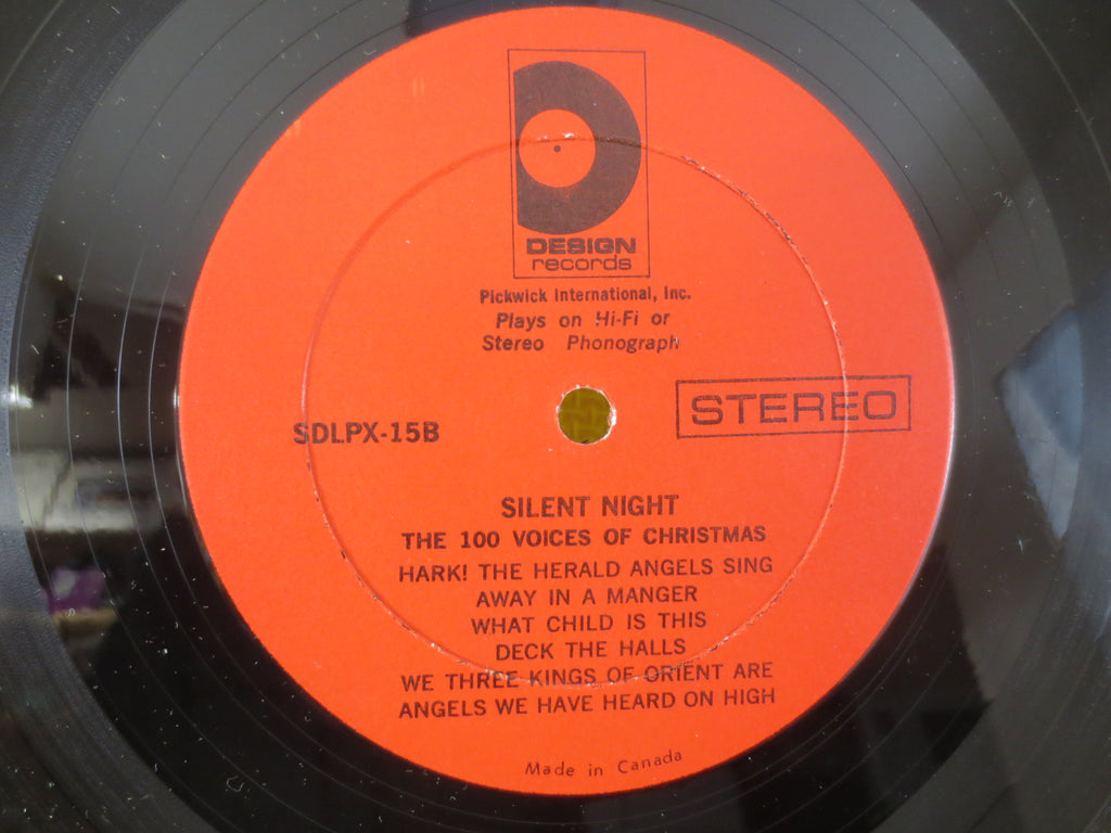 The 100 Voices of Christmas – Silent Night (1973) Vinyl LP